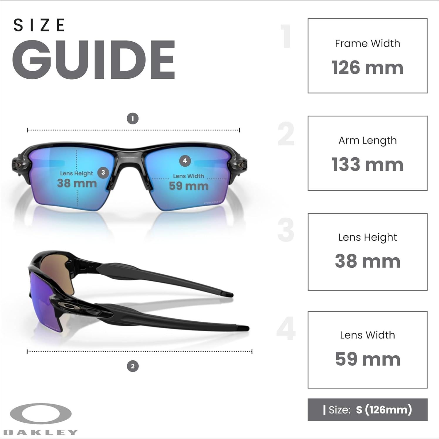 Gafas de sol Oakley Flak 2.0 XL con correa y kit cuidado