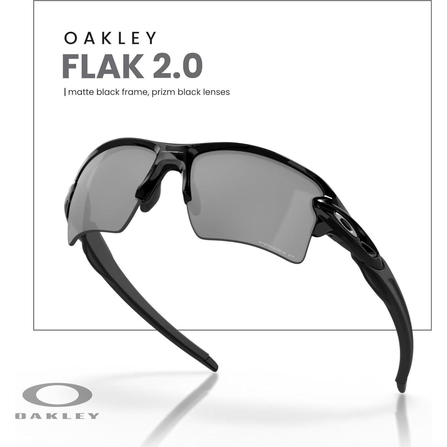 Gafas de sol Oakley Flak 2.0 XL con correa y kit de cuidado