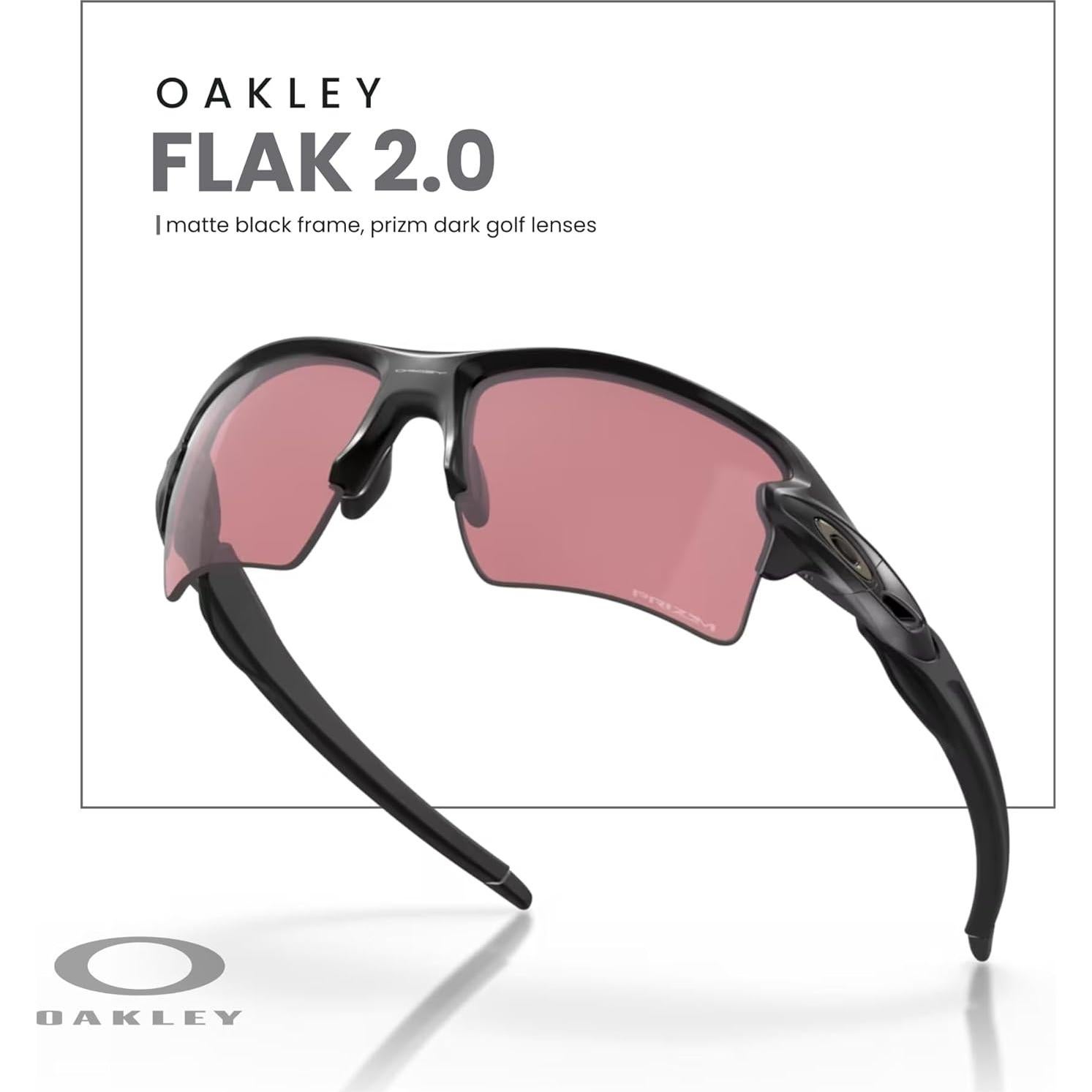 Gafas de sol Oakley Flak 2.0 XL con correa y kit de cuidado