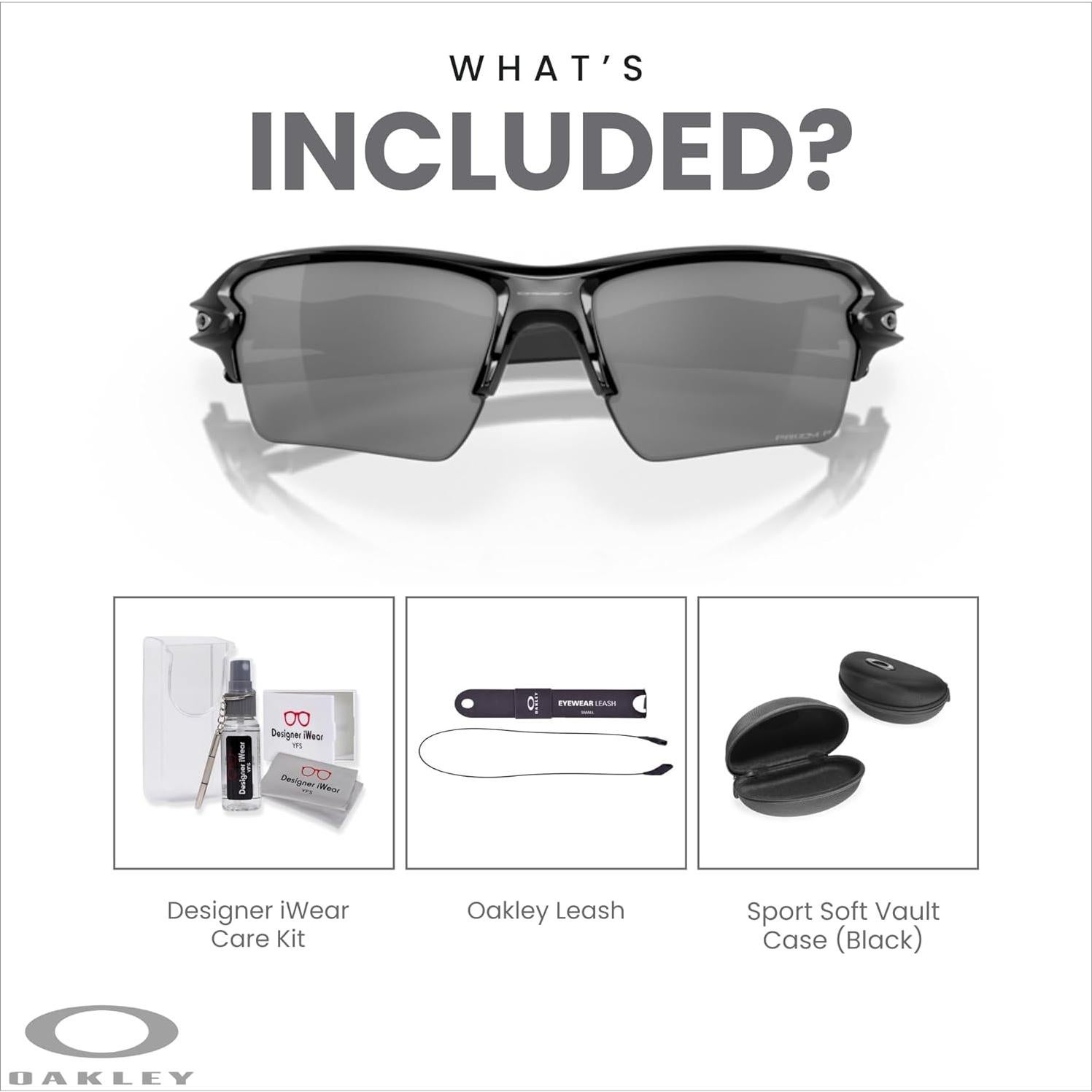 Gafas de sol Oakley Flak 2.0 XL con lentes Prizm y accesorios