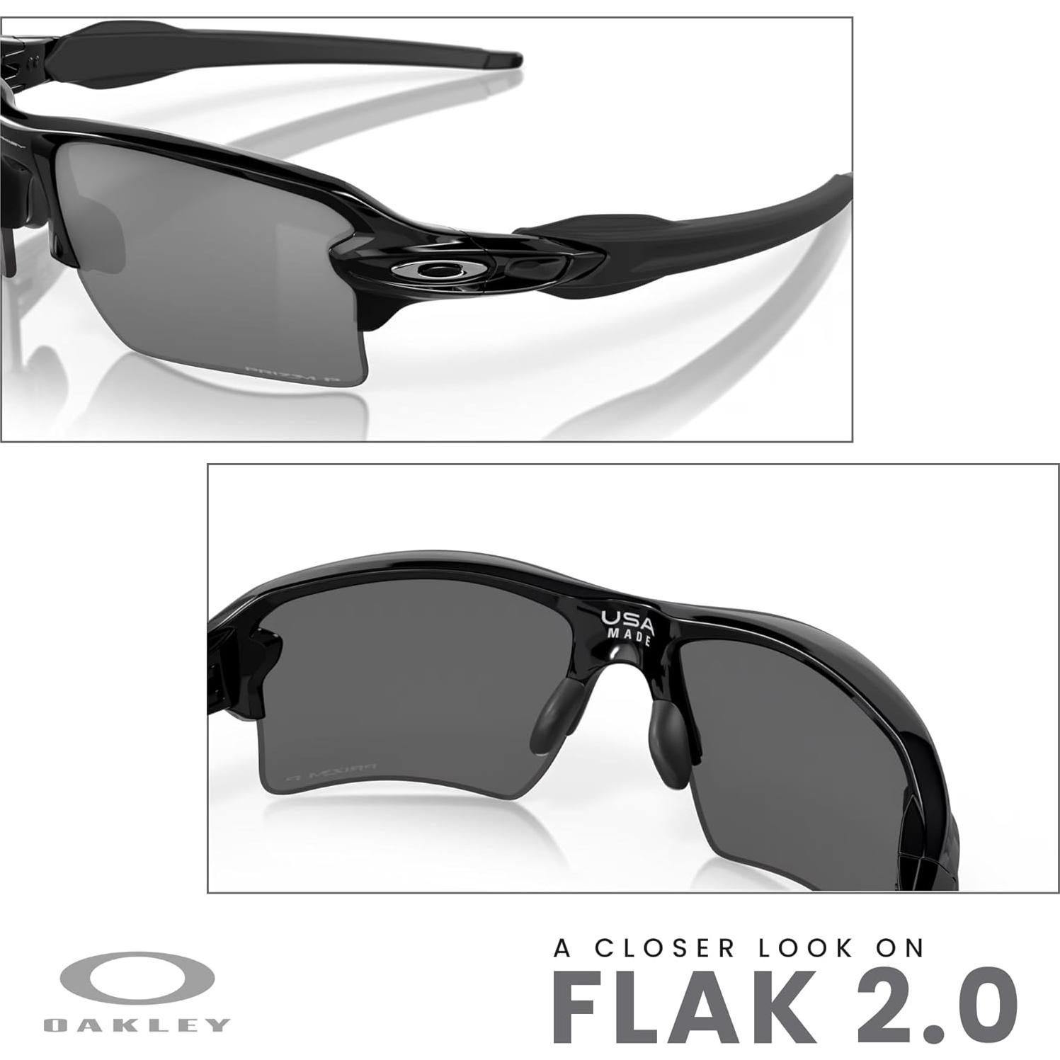 Gafas de sol Oakley Flak 2.0 XL con lentes Prizm y accesorios