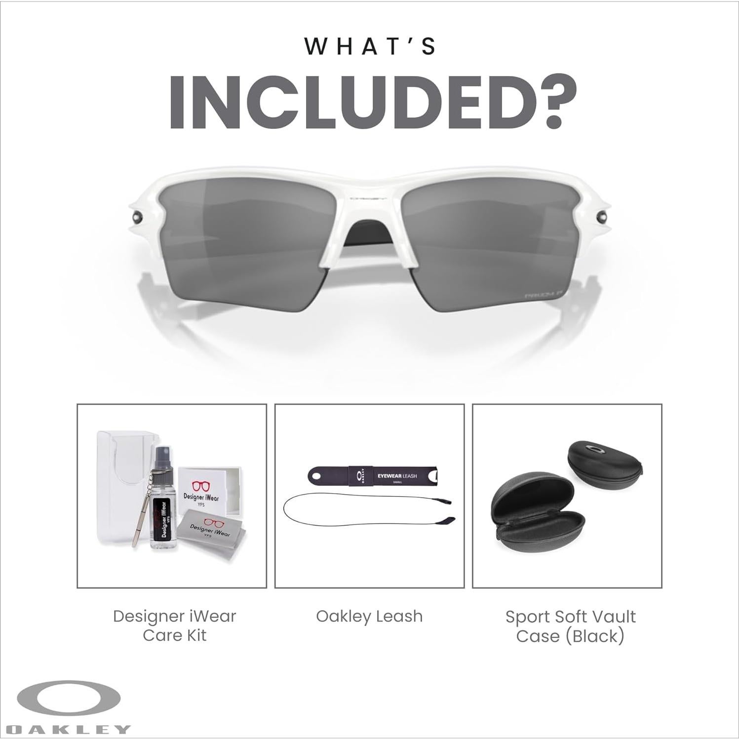 Gafas de sol Oakley Flak 2.0 XL para hombres + BUNDLE