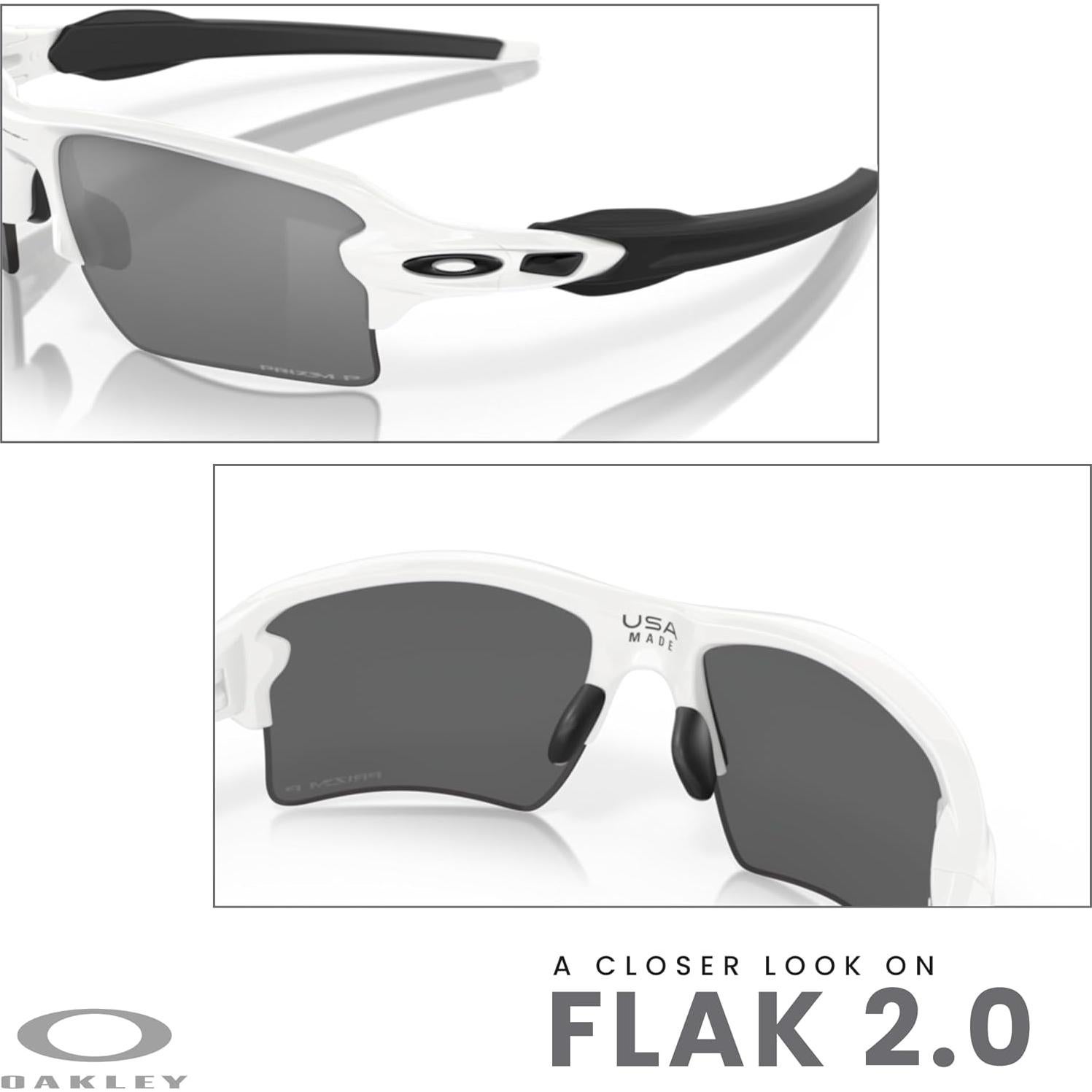 Gafas de sol Oakley Flak 2.0 XL para hombres + BUNDLE