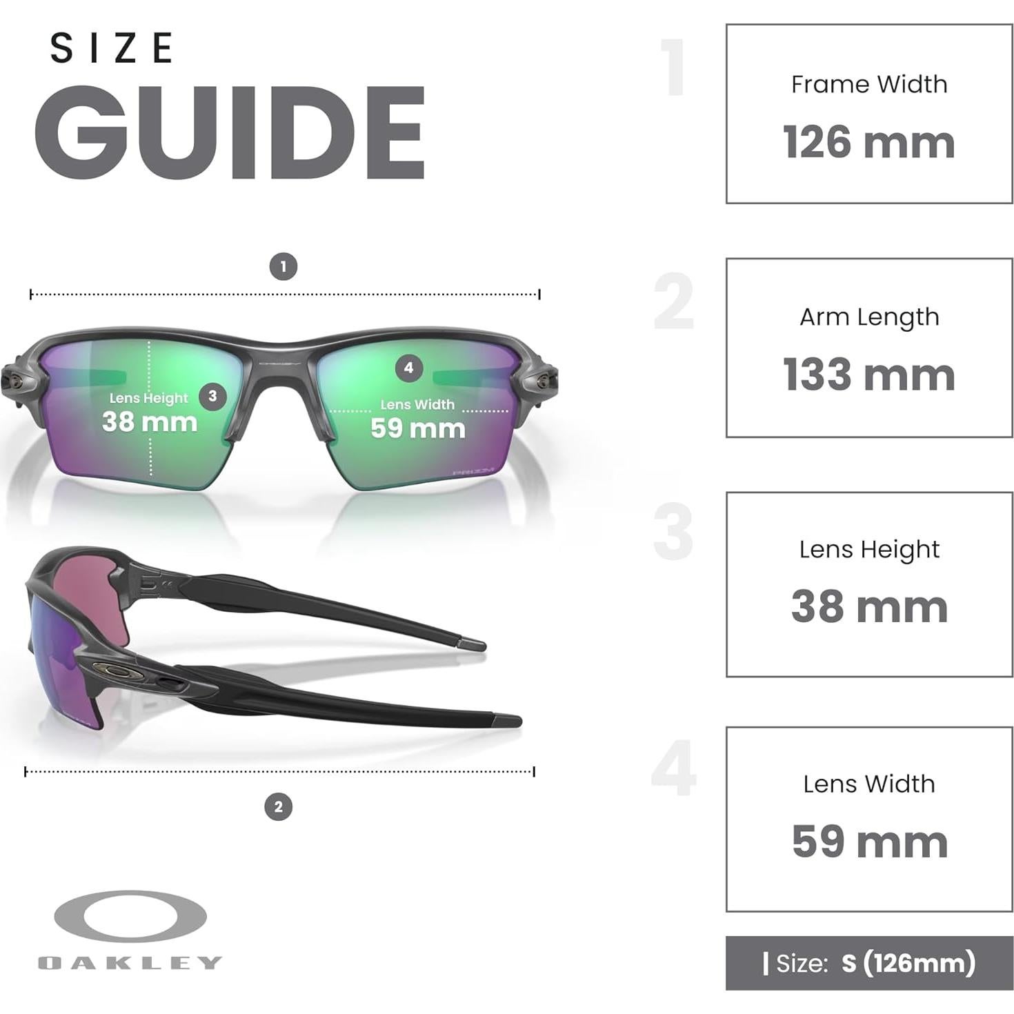 Gafas de sol Oakley Flak 2.0 XL con correa y kit de cuidado