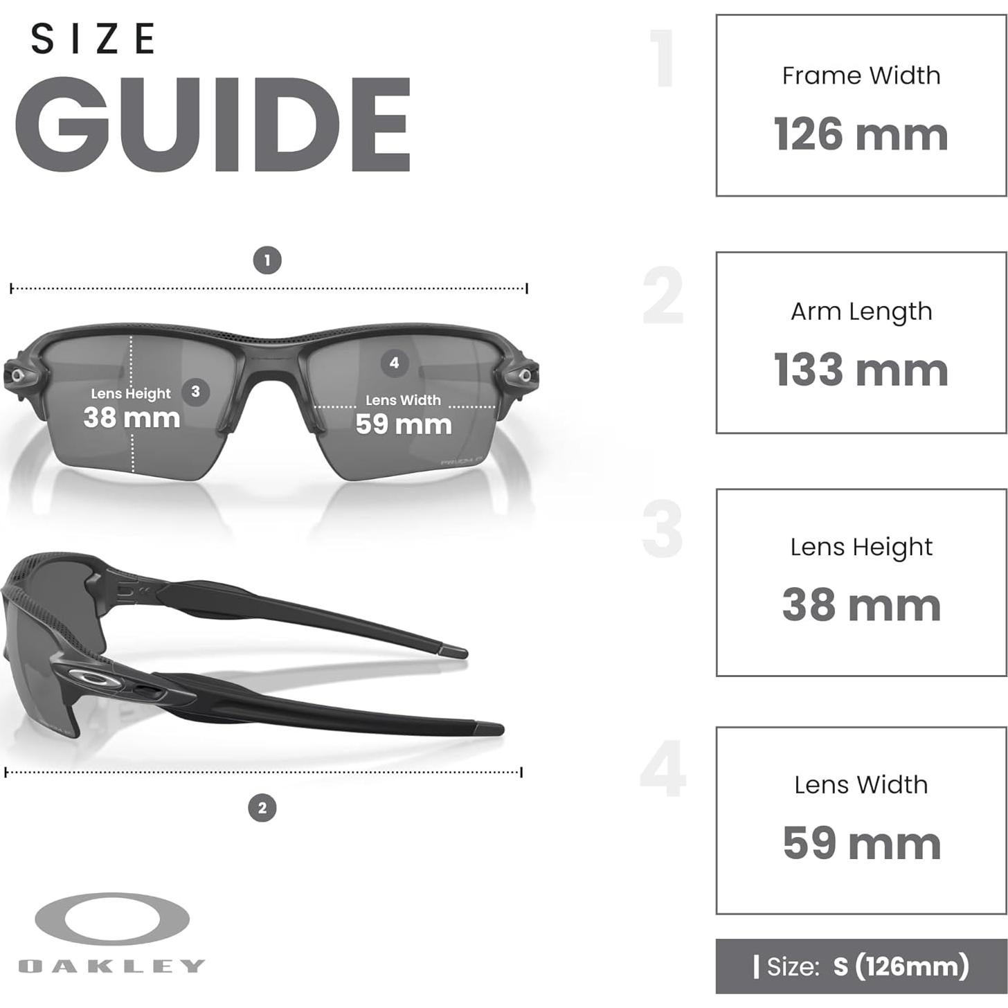Gafas de sol Oakley Flak 2.0 XL con correa y kit de cuidado