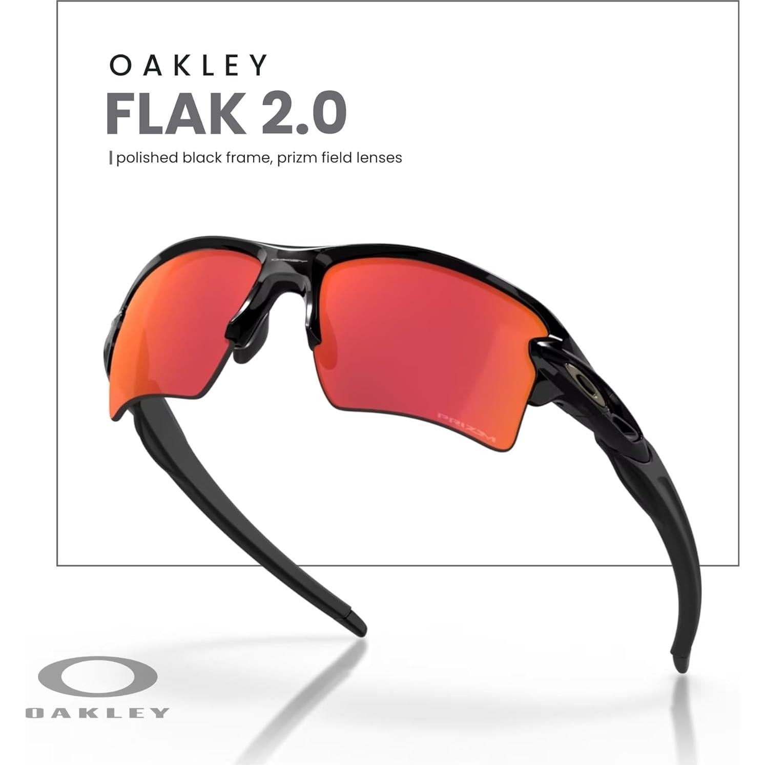 Gafas de sol Oakley Flak 2.0 XL con correa y kit de cuidado