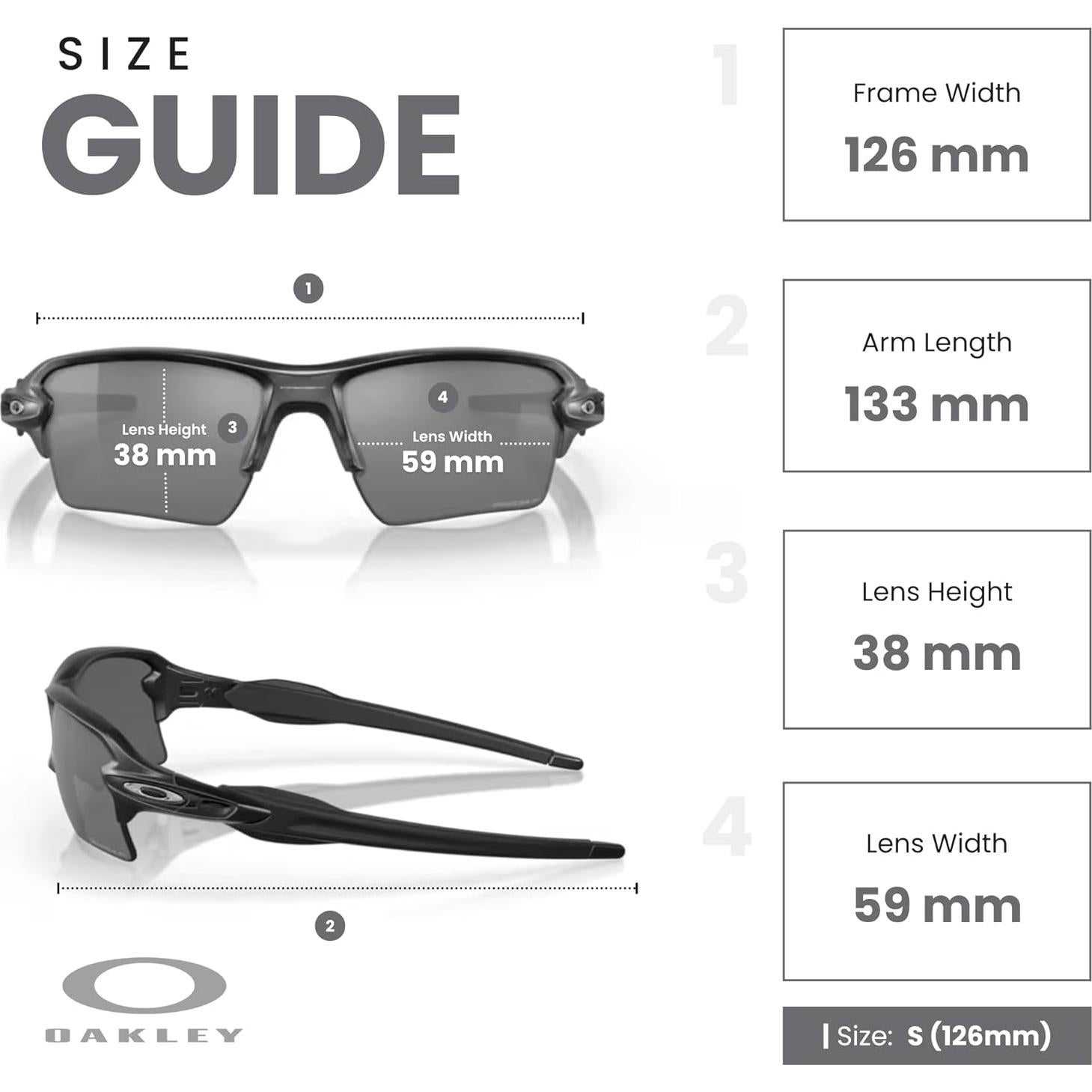 Gafas de sol Oakley Flak 2.0 XL con correa y kit de cuidado