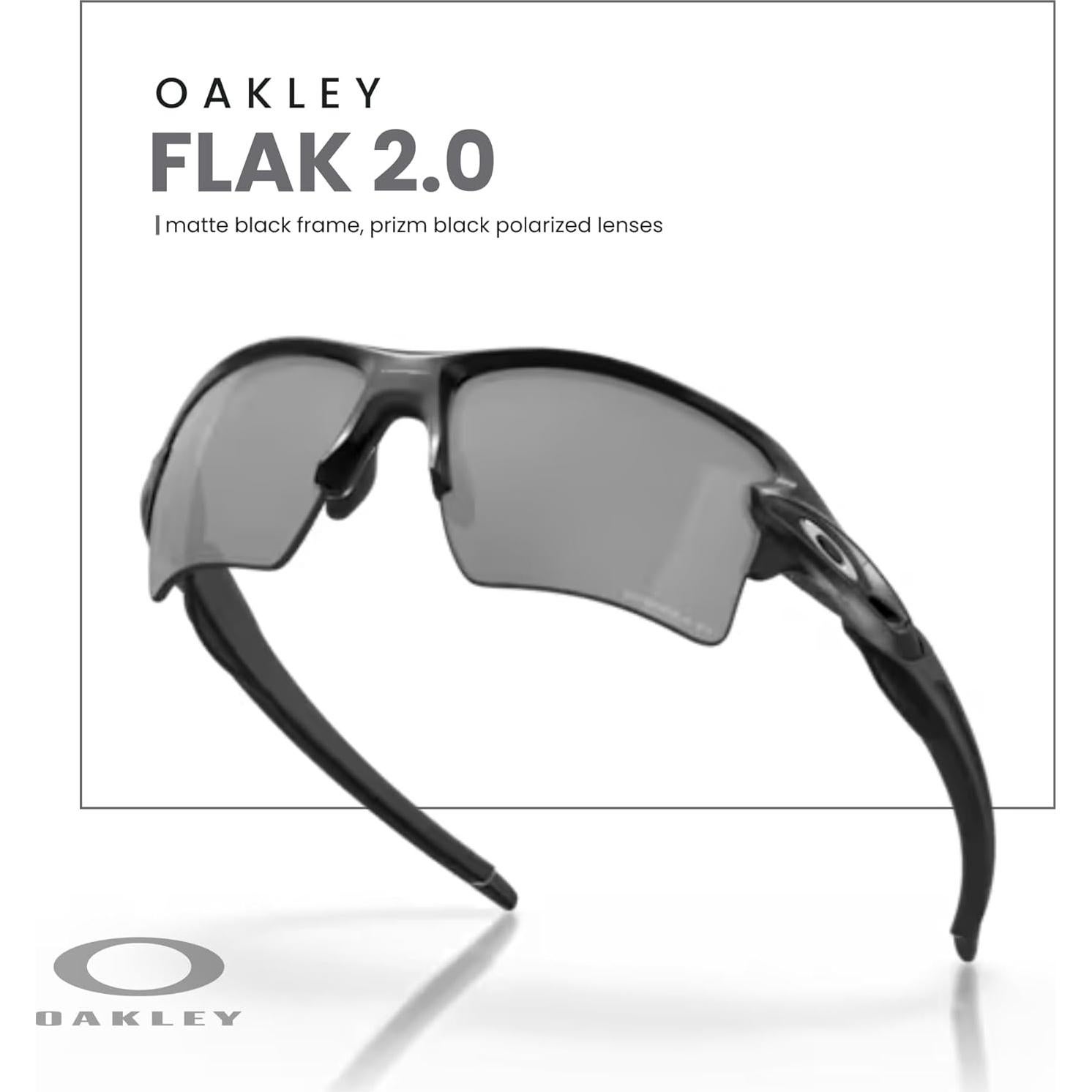 Gafas de sol Oakley Flak 2.0 XL con correa y kit de cuidado