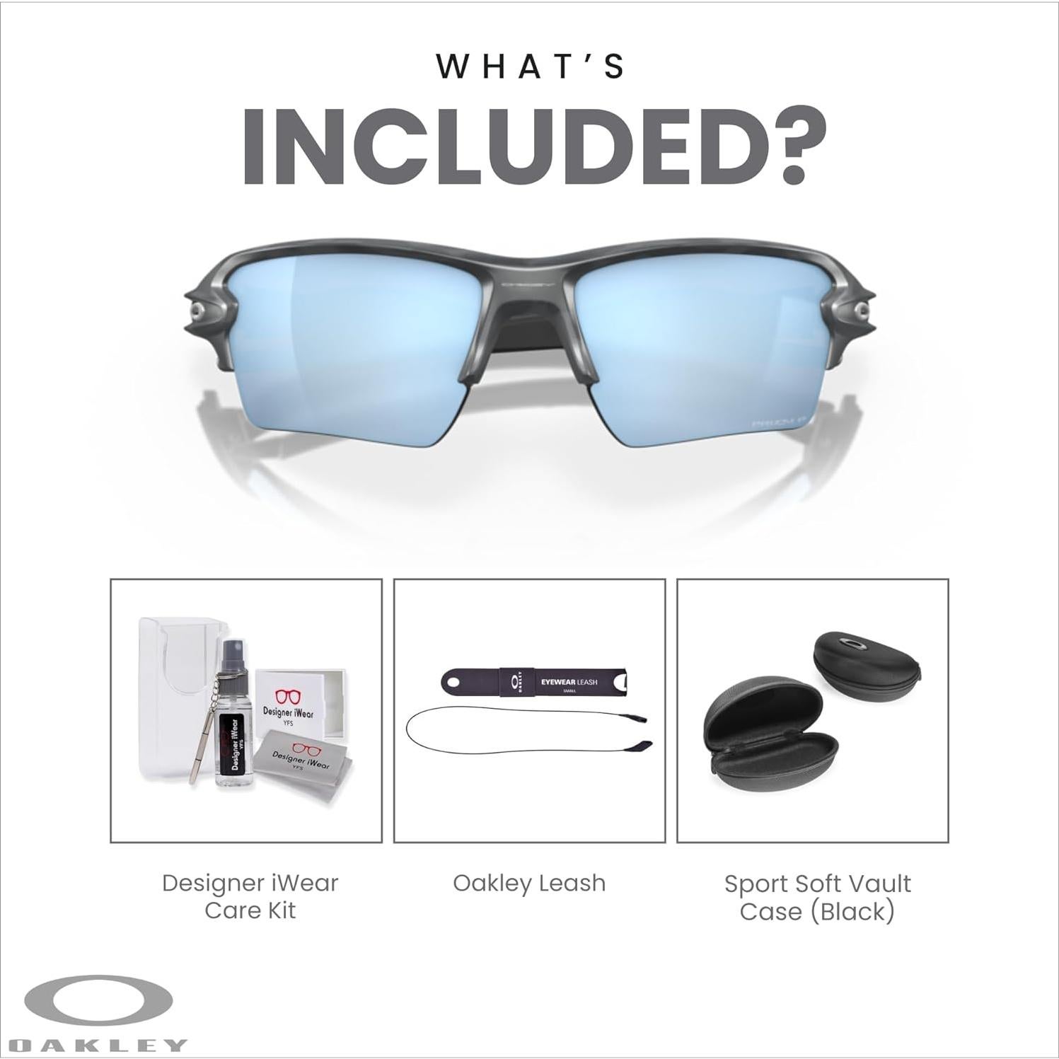Gafas de sol Oakley Flak 2.0 XL + Correa y Kit de Cuidado