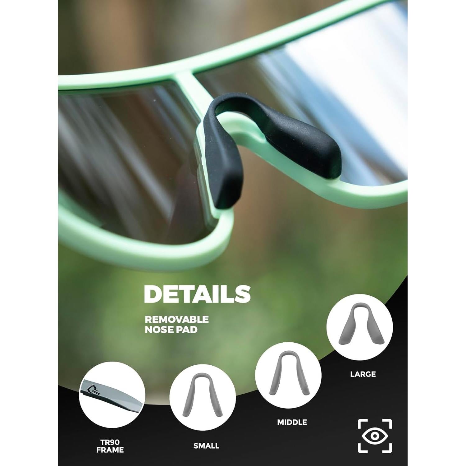 Gafas de sol fotocromáticas ROCKBROS para ciclismo UV400