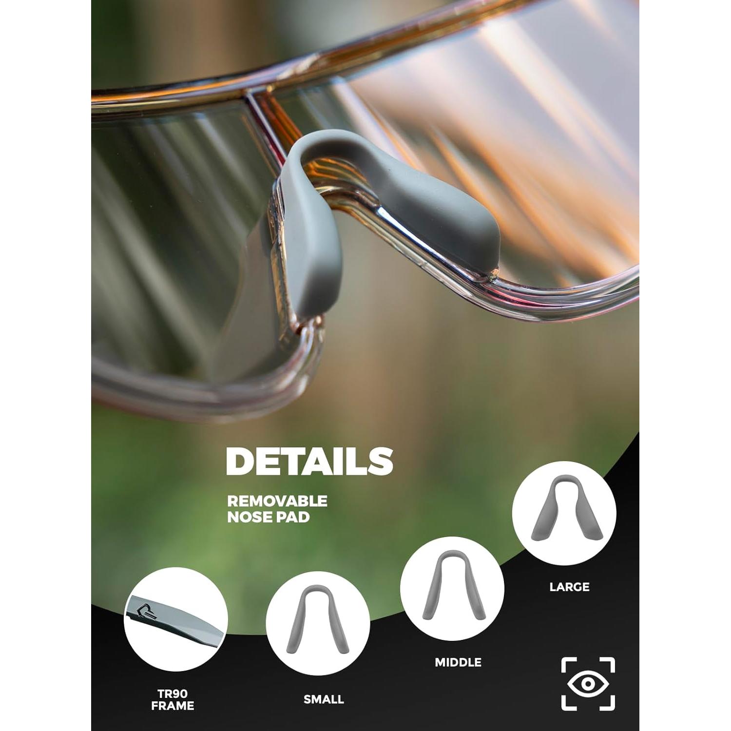 Gafas de sol fotocromáticas ROCKBROS para ciclismo UV400