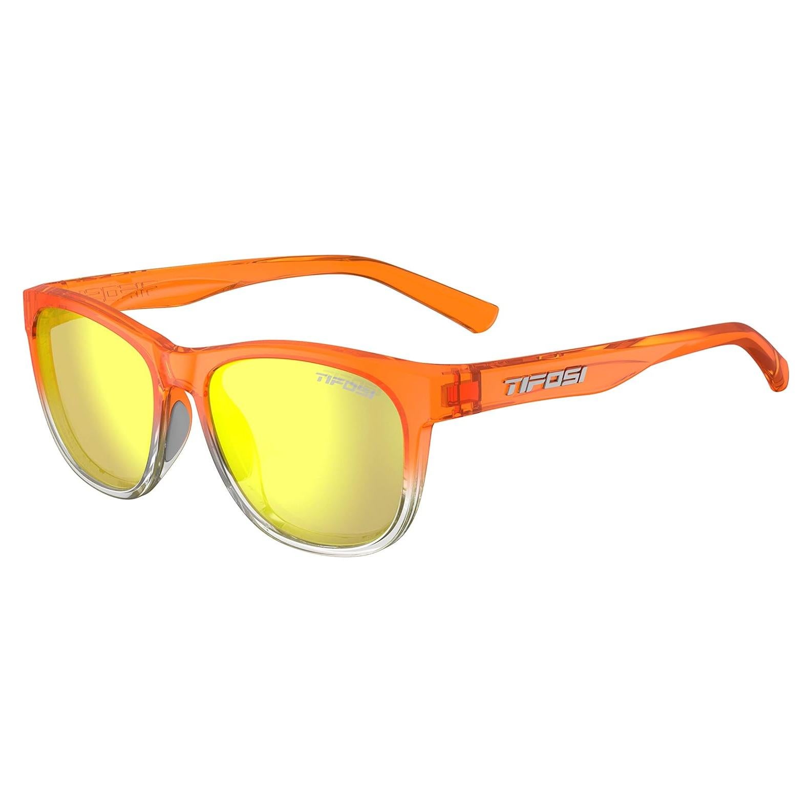 Gafas de sol Tifosi Sport - Lentes Ahumado Espejo Amarillo