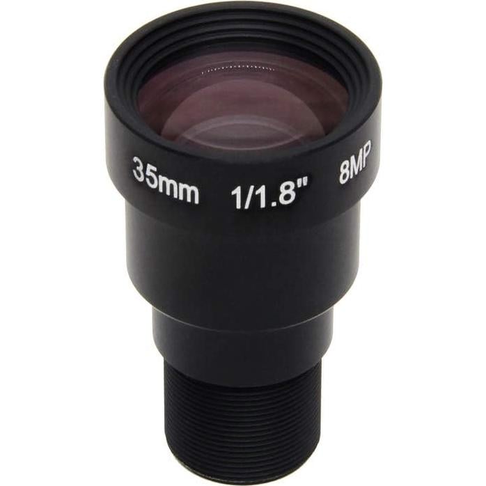 Lente de cámara de acción 8MP JETSECAM M12 35mm IR