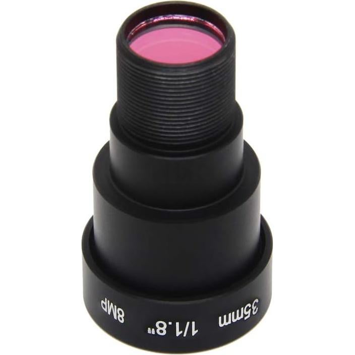 Lente de cámara de acción 8MP JETSECAM M12 35mm IR