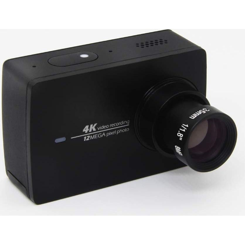 Lente de cámara de acción 8MP JETSECAM M12 35mm IR