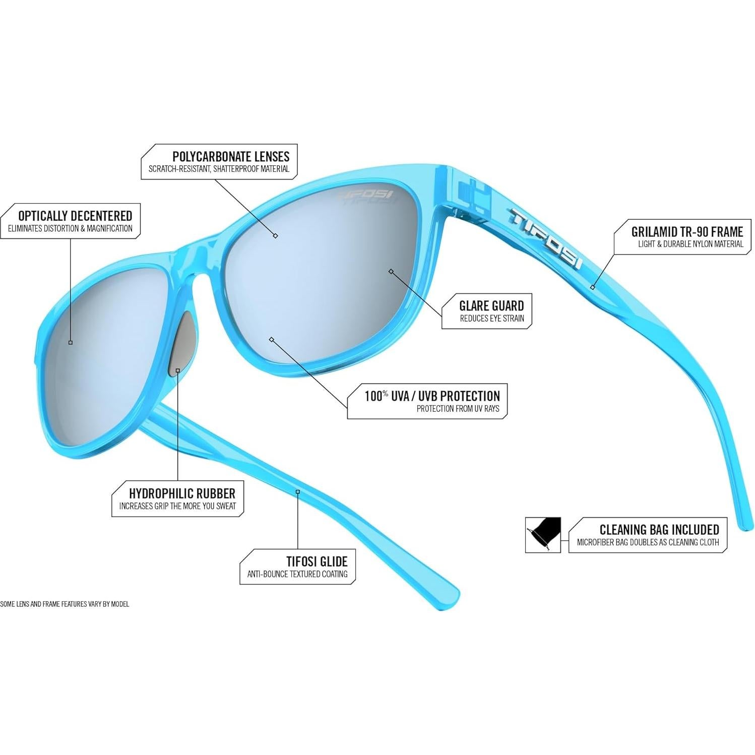 Gafas de sol Tifosi Optics Sport Marrón - Ultra ligeras