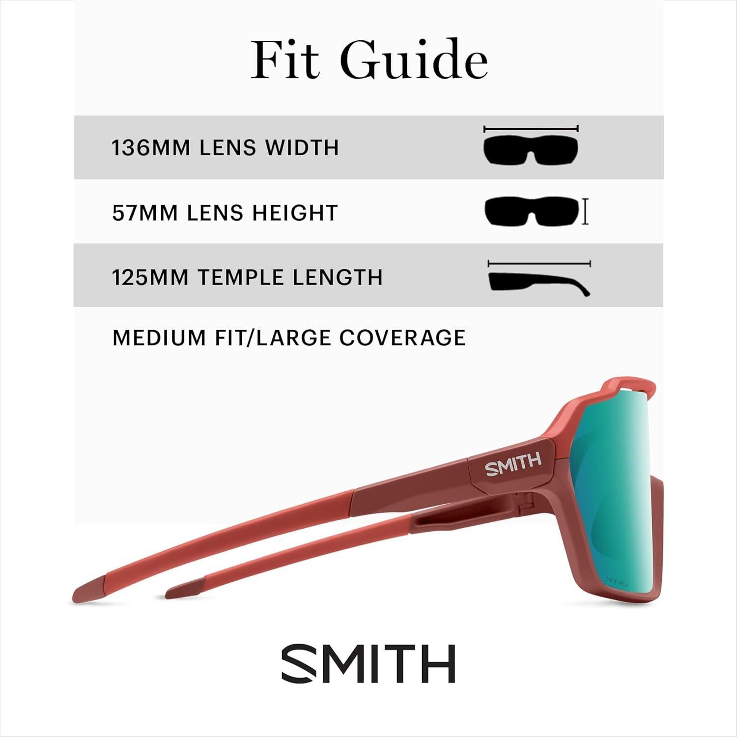 Gafas de sol SMITH Shift Mag Terra Mate/Poppy con lente ChromaPop