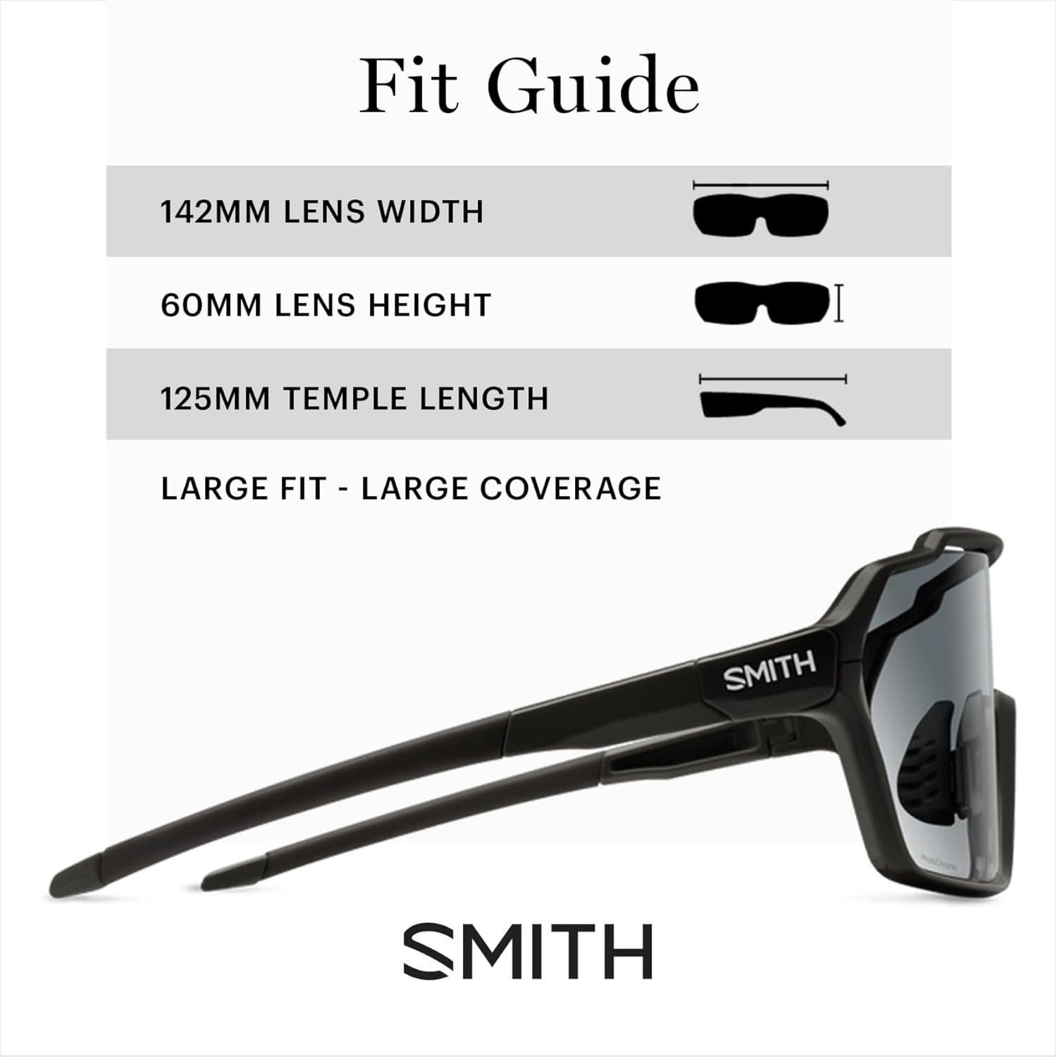 Gafas de sol SMITH Shift XL Mag con lente foto-cromática