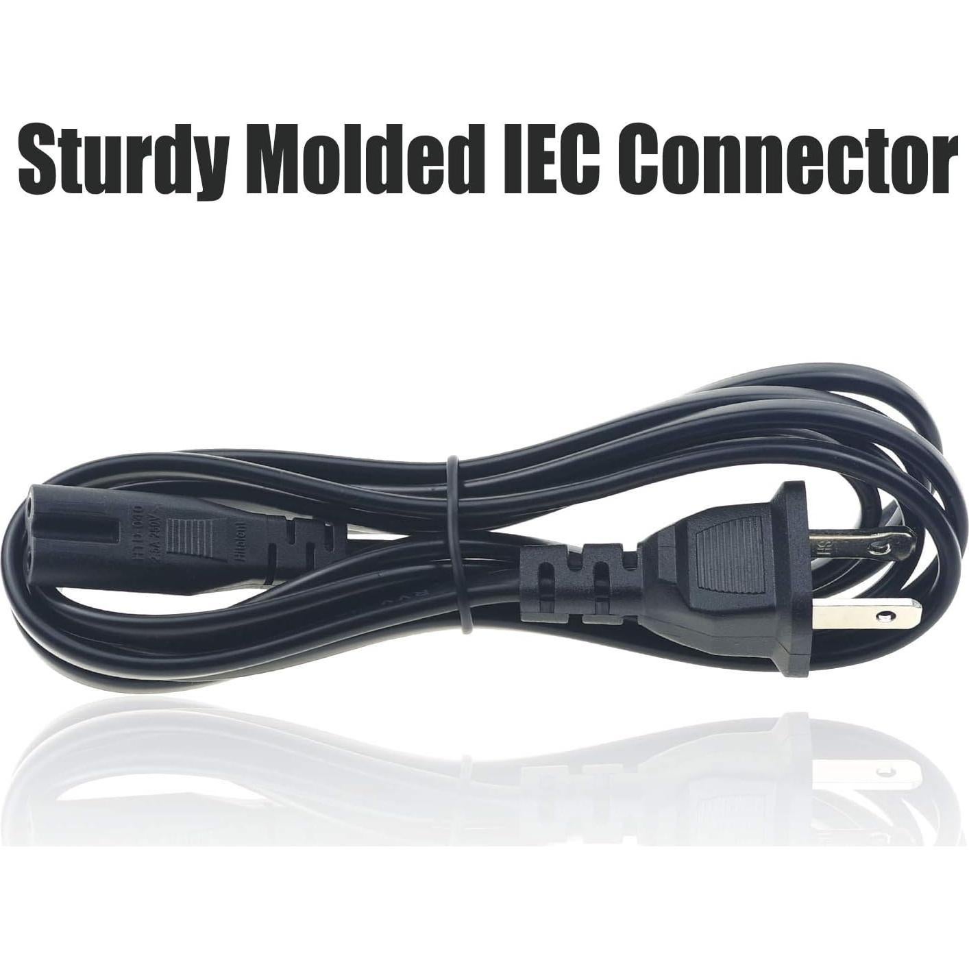 Cable de Alimentación 2 Clavijas ROLADA 1.8m para PS5 PS4