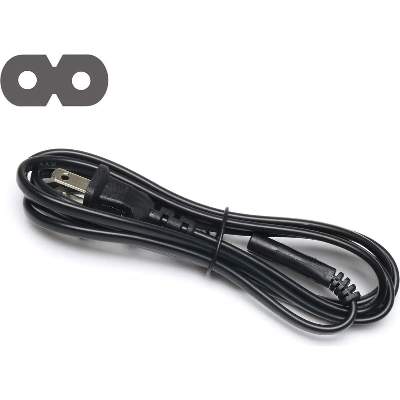 Cable de Alimentación 2 Clavijas ROLADA 1.8m para PS5 PS4