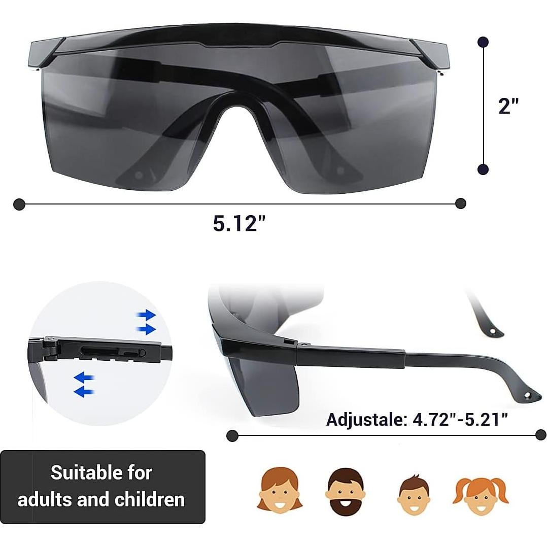 Gafas de Seguridad PETLESO Anti-Salpicaduras y UV 13cm