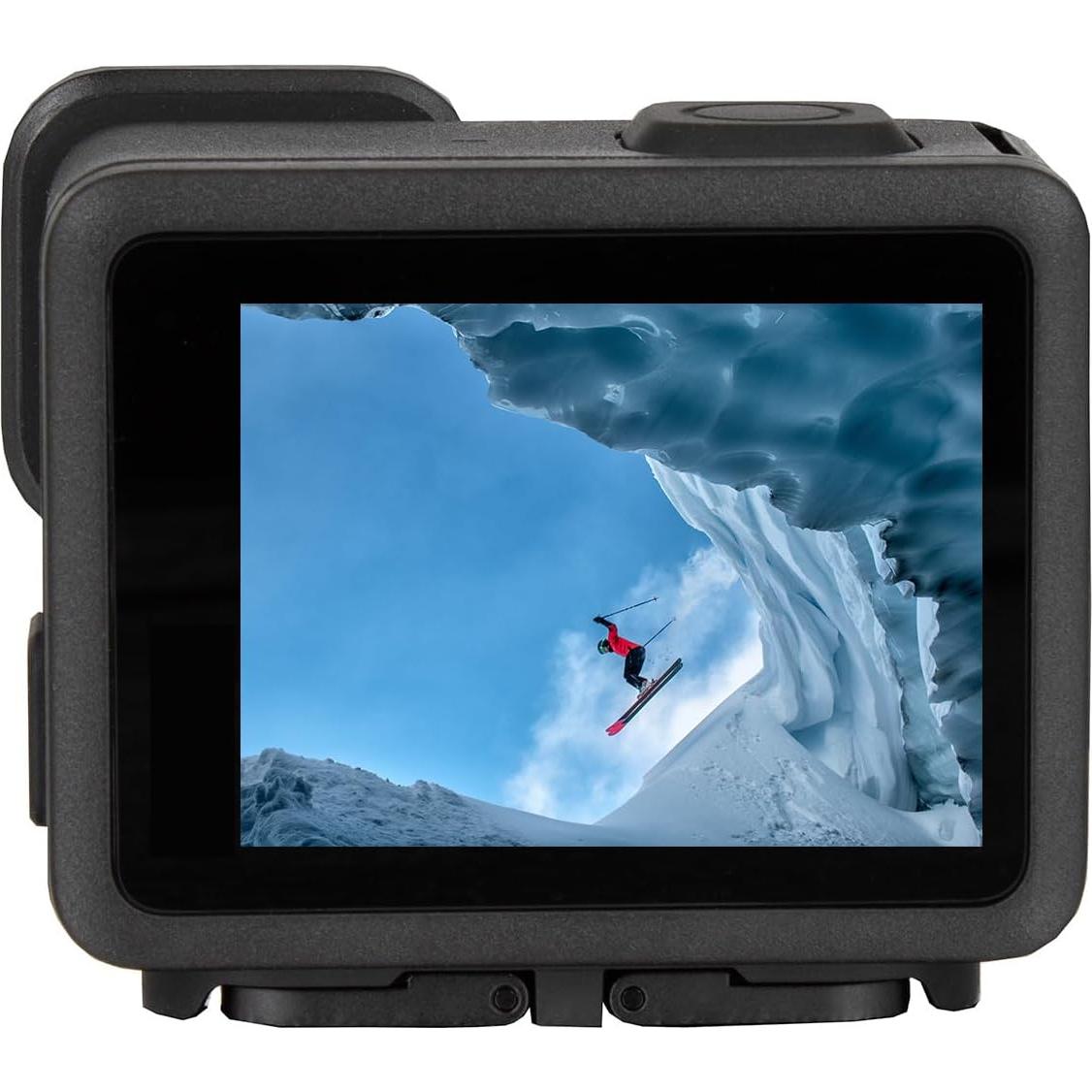 Cámara de Acción GoPro LIT HERO 4K con Luz LED y Accesorios