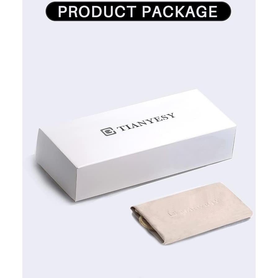 Gafas de sol TIANYESY retro unisex 70s con protección UV