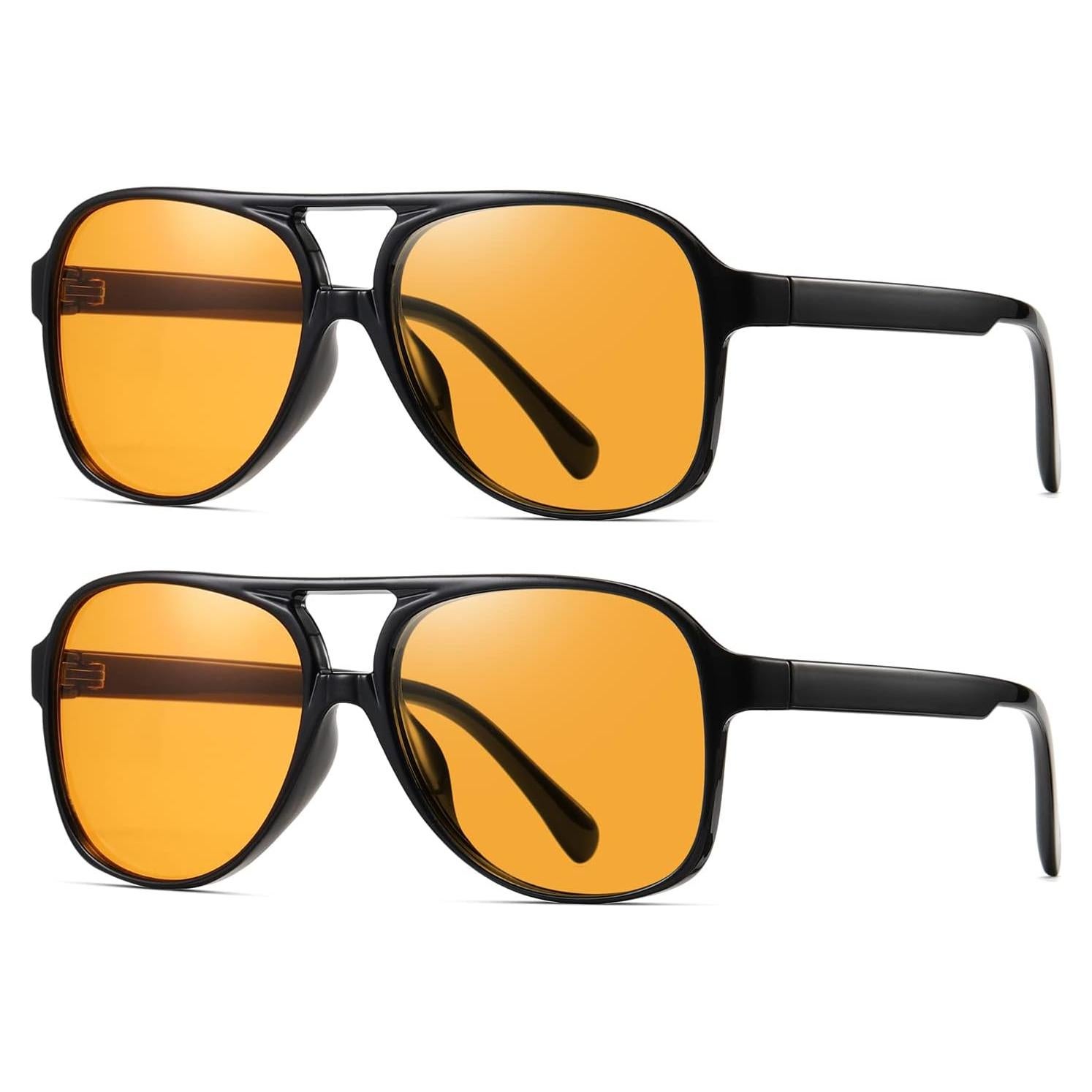 Gafas de sol aviador TIANYESY retro unisex con protección UV
