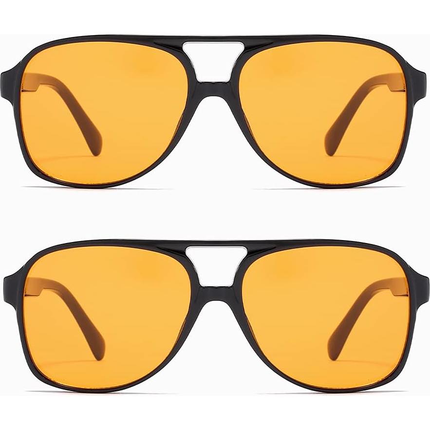 Gafas de sol aviador TIANYESY retro unisex con protección UV
