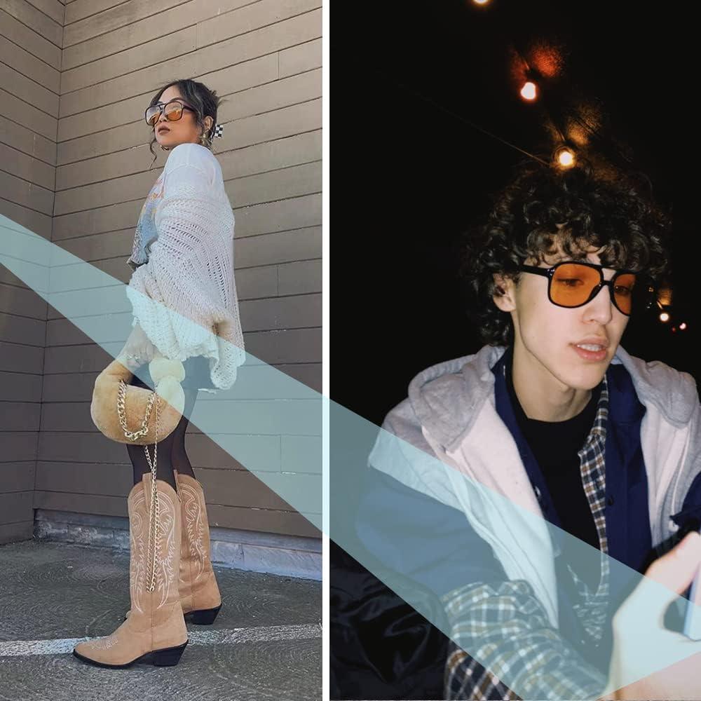 Gafas de sol aviador TIANYESY retro unisex 54x63mm