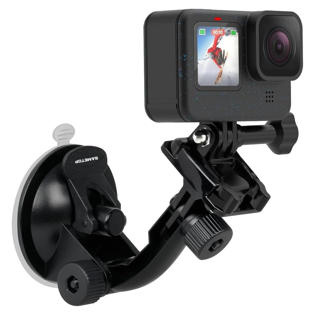 Soporte de Ventosa Sametop para GoPro y Cámaras de Acción