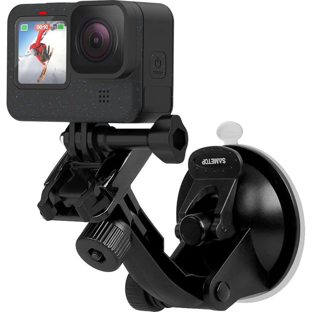 Soporte de Ventosa Sametop para GoPro y Cámaras de Acción