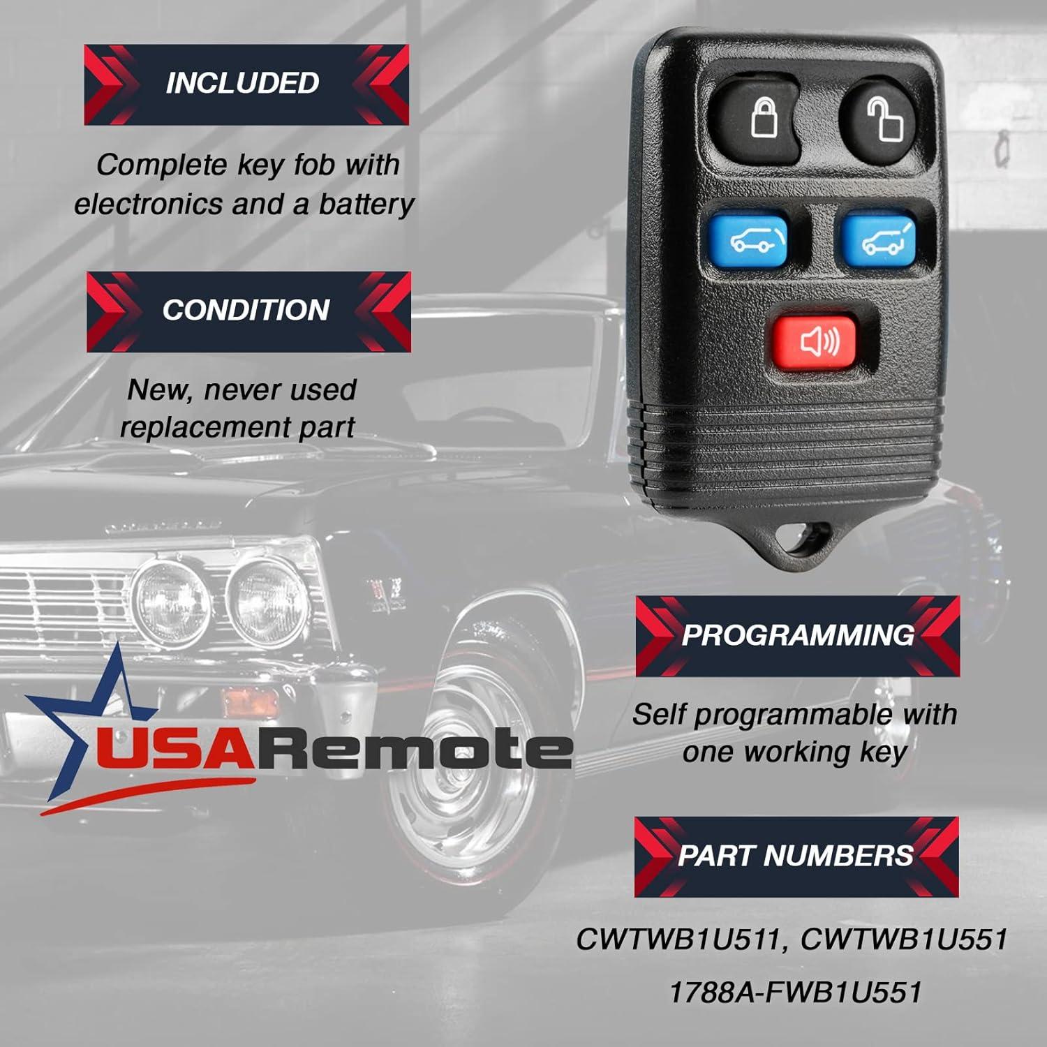 Control Remoto USARemote para Ford Expedition 2003-2010
