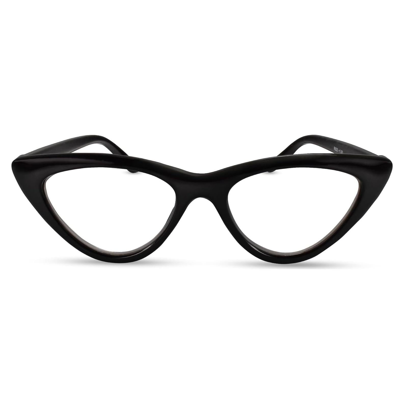 Gafas de lectura estilo gato 2SeeLife 1.75x negras