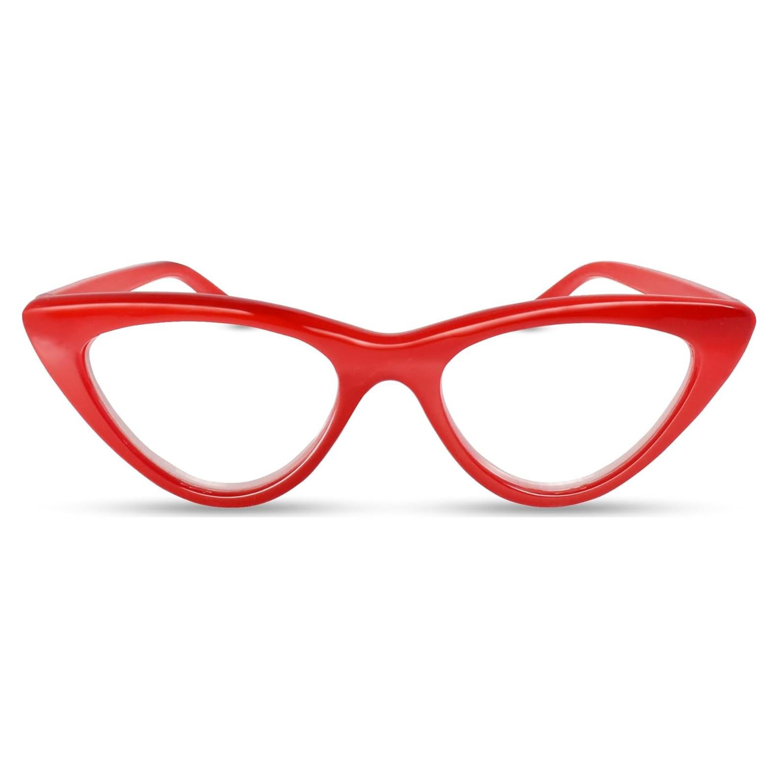 Gafas de lectura Cat Eye rojas 2.75 - 2SeeLife - Modernas