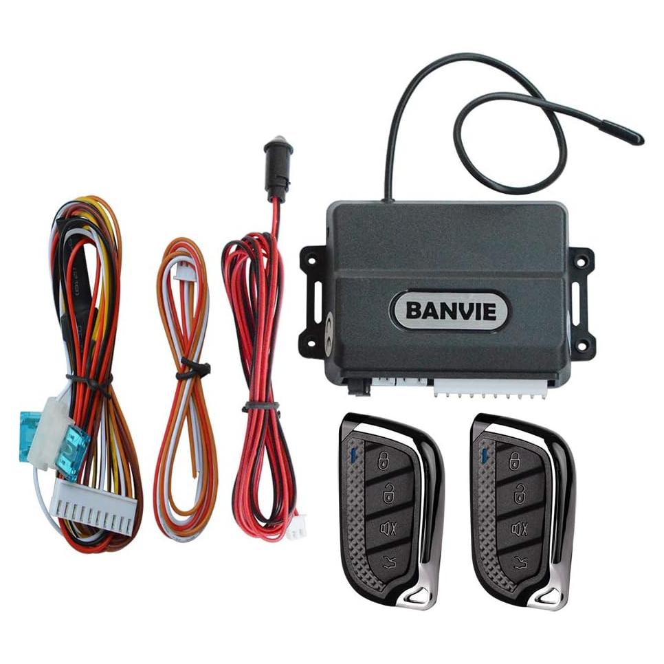 Sistema de entrada sin llave BANVIE con control remoto 12V