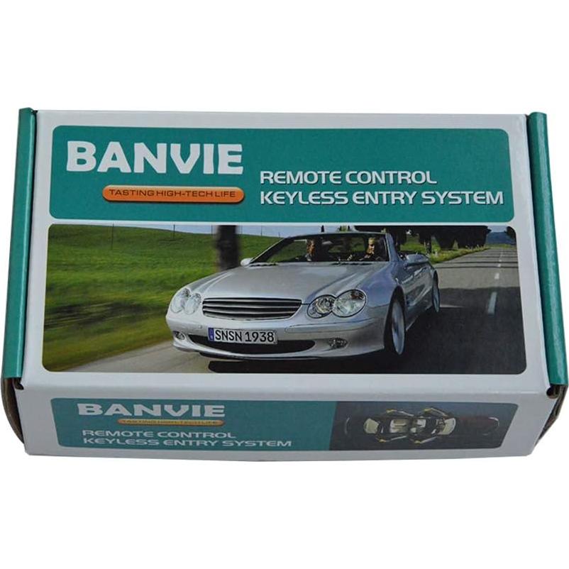 Sistema de entrada sin llave BANVIE con control remoto 12V
