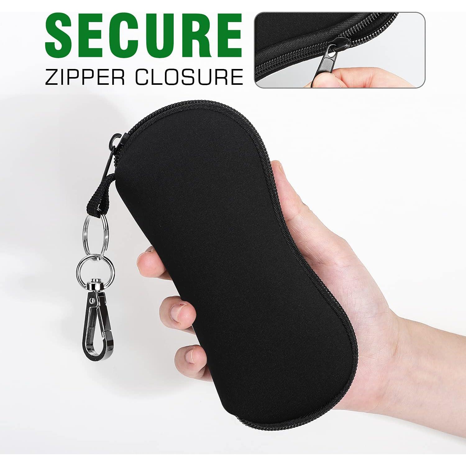 Funda para Gafas MoKo Neopreno 2 Piezas Ligera con Cremallera