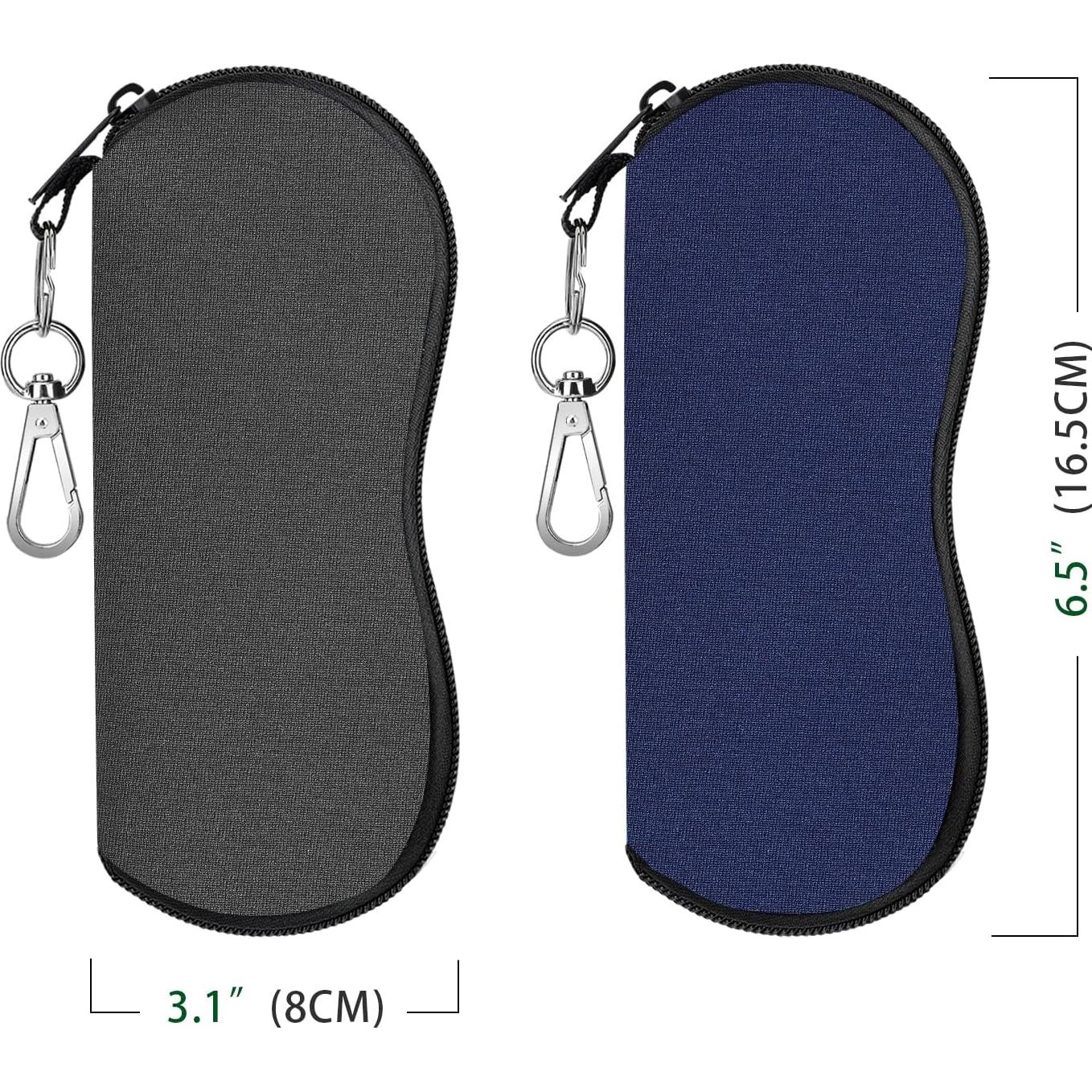 Funda para Gafas MoKo Neopreno 2 Paquetes Ultra Ligera