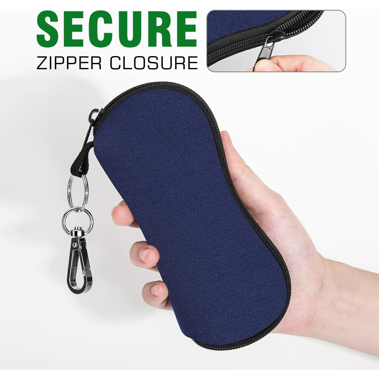 Funda para Gafas MoKo Neopreno 2 Paquetes Ultra Ligera