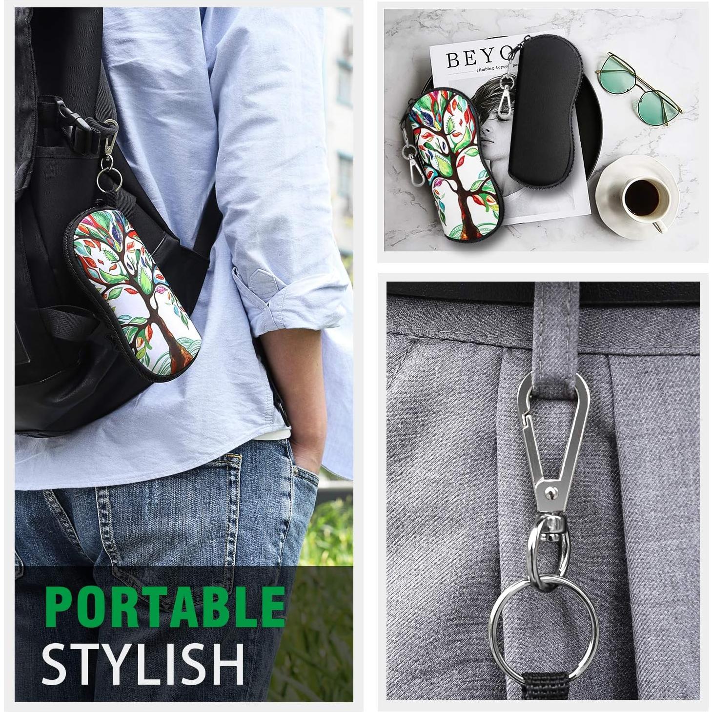 Funda para Gafas MoKo Neopreno Ligera con Cremallera