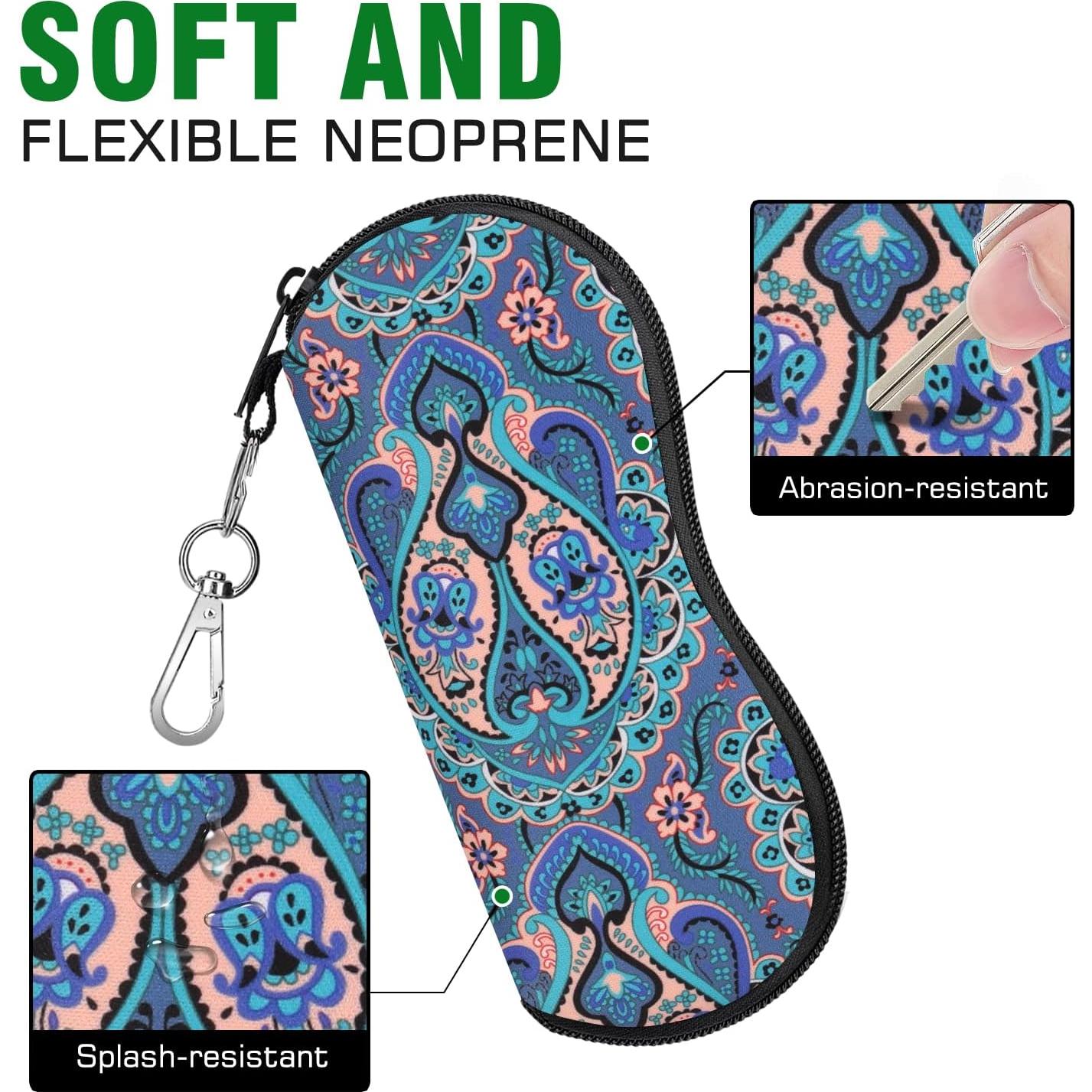 Funda para Gafas MoKo Neopreno Negro con Clip