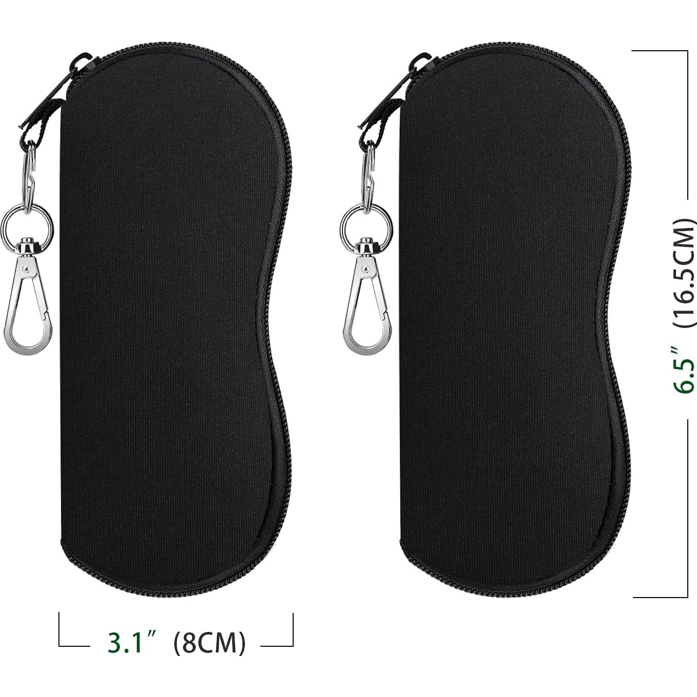 Funda para Gafas MoKo Neopreno 2 Paquetes Ultraligera