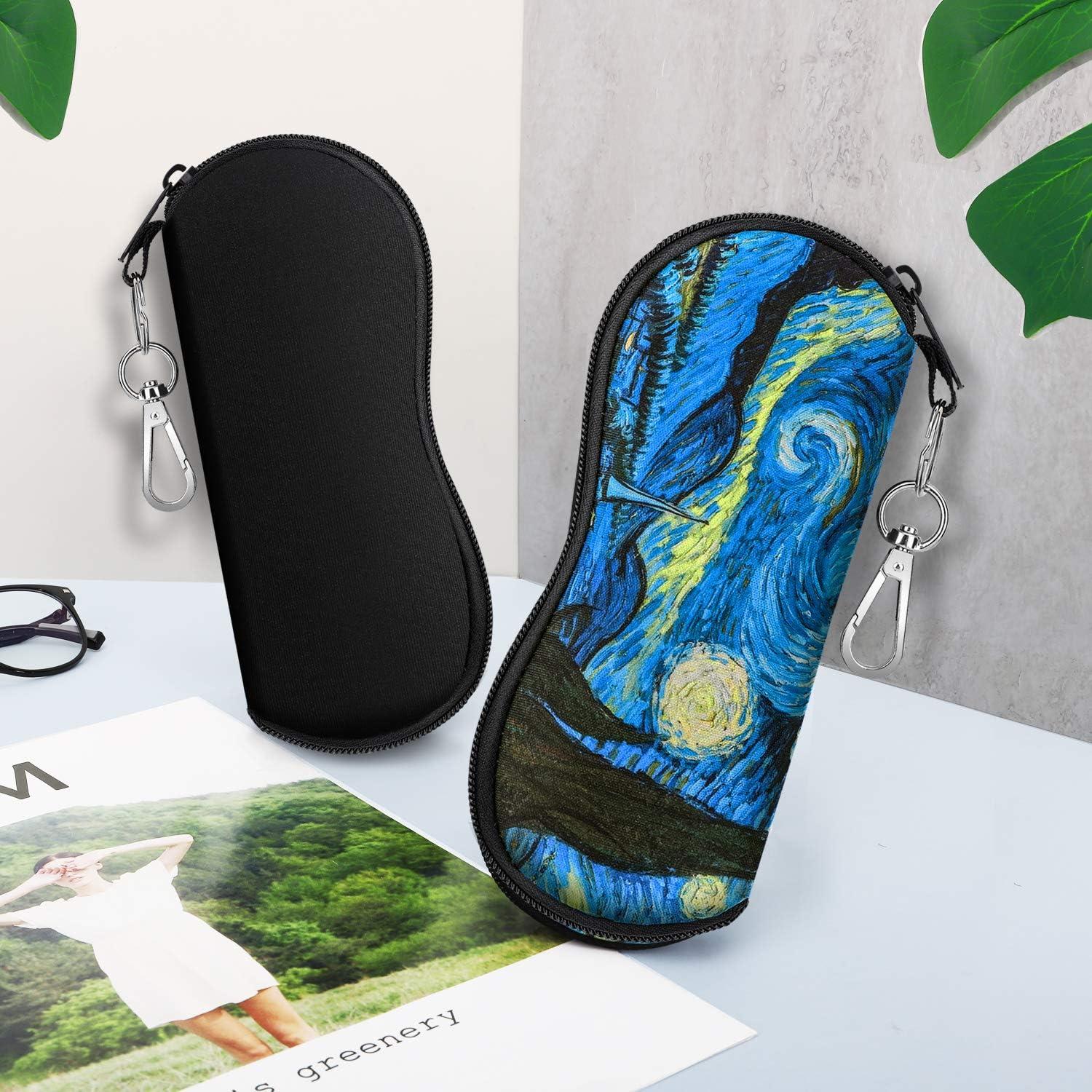 Funda para Gafas MoKo Neopreno 2 Paquetes Negra