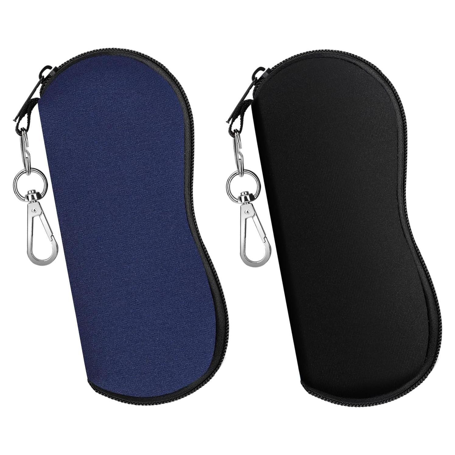 Funda para Gafas MoKo Neopreno 2 Paquetes Clip Cinturón