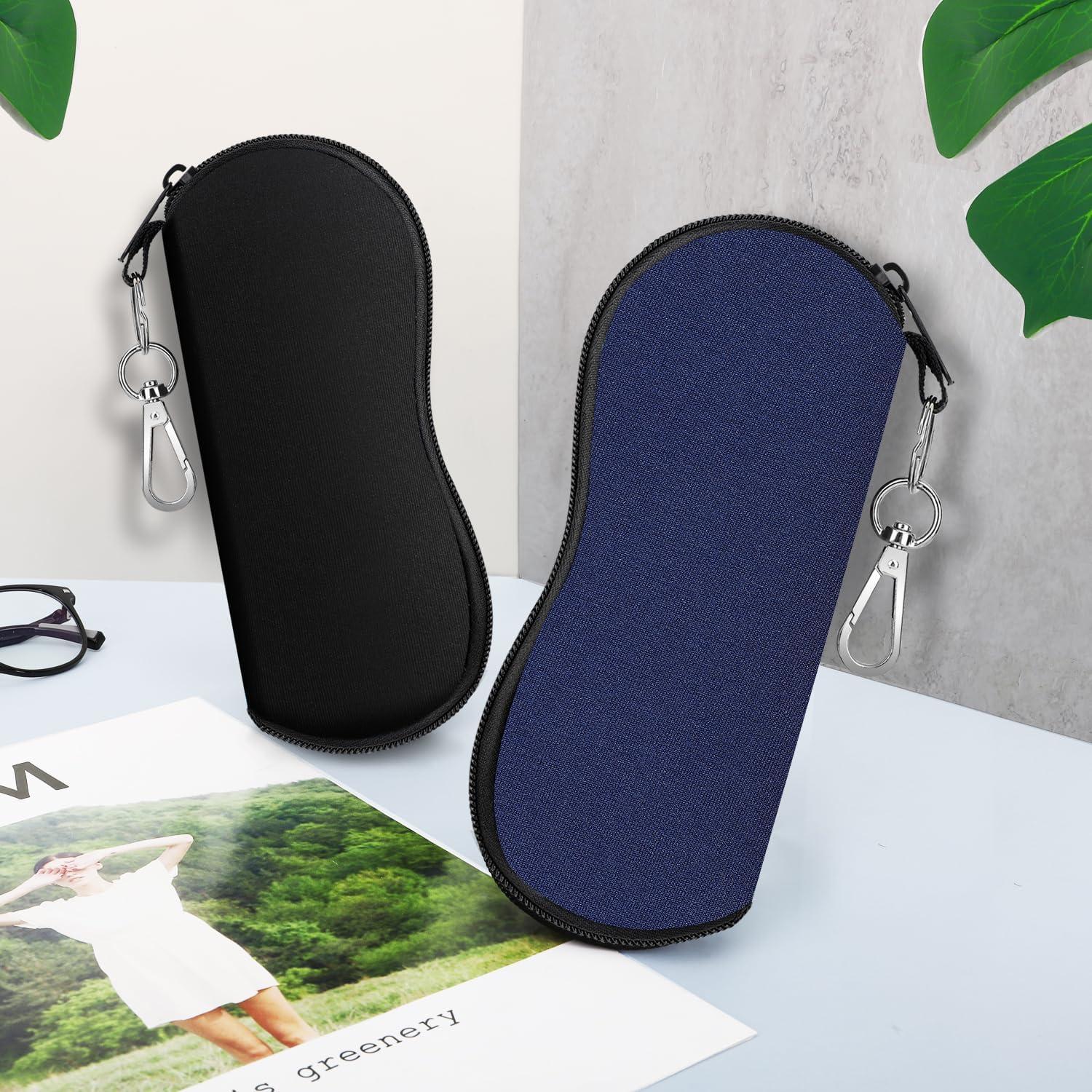 Funda para Gafas MoKo Neopreno 2 Paquetes Clip Cinturón