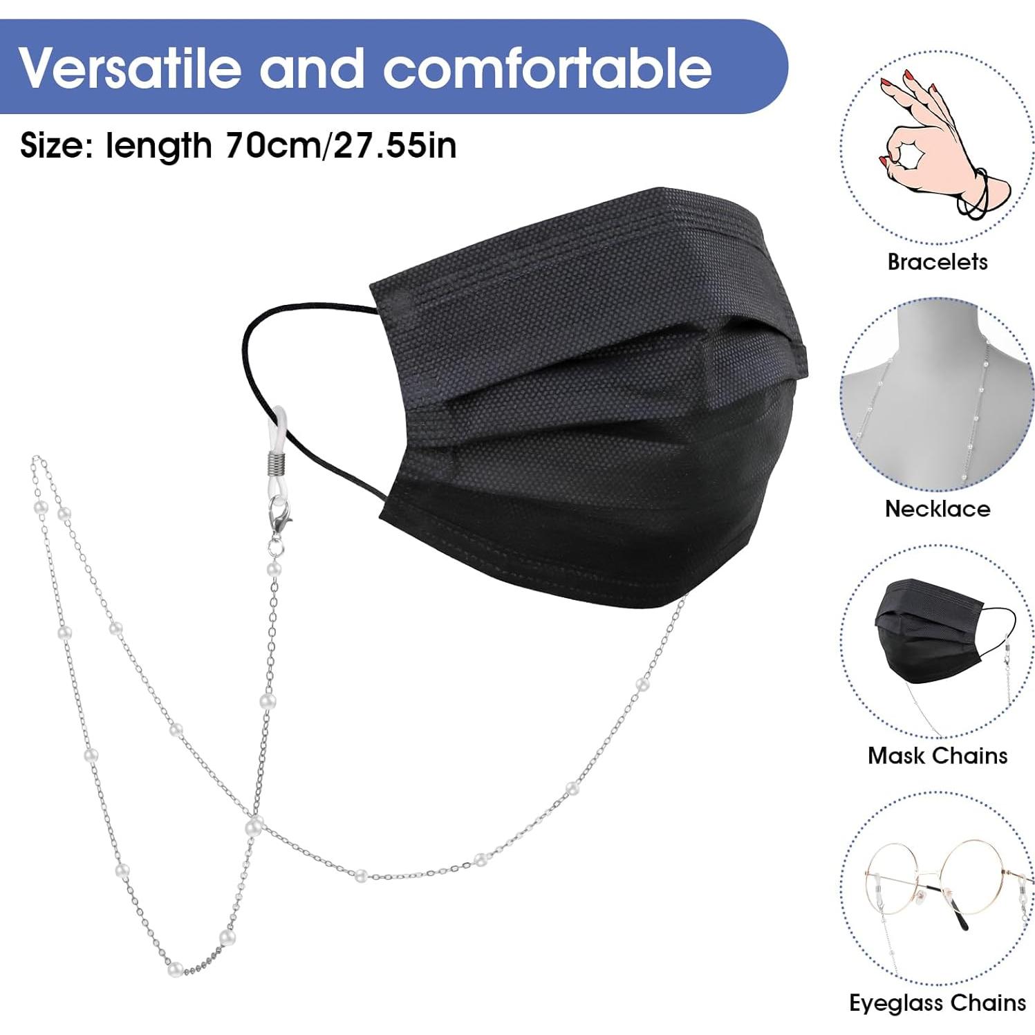 Cadenas para Gafas Mujeres Beaded 70 cm Correa Elegante