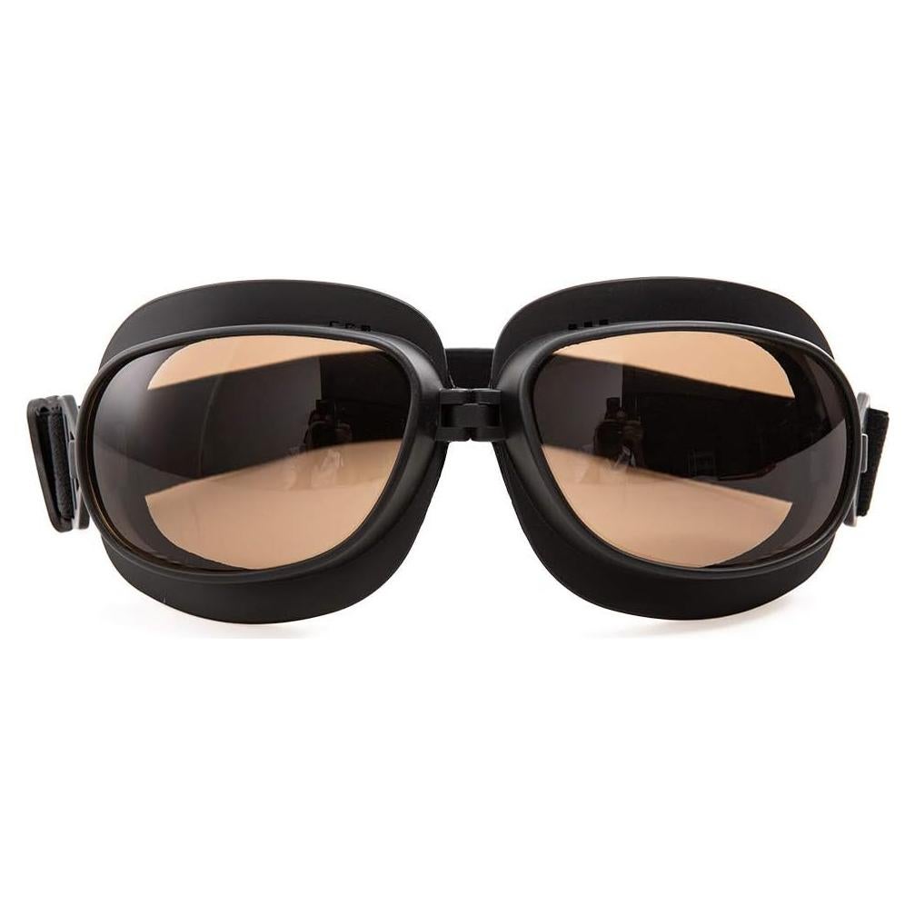 Gafas de Motocicleta Evomosa Vintage Retro para Casco