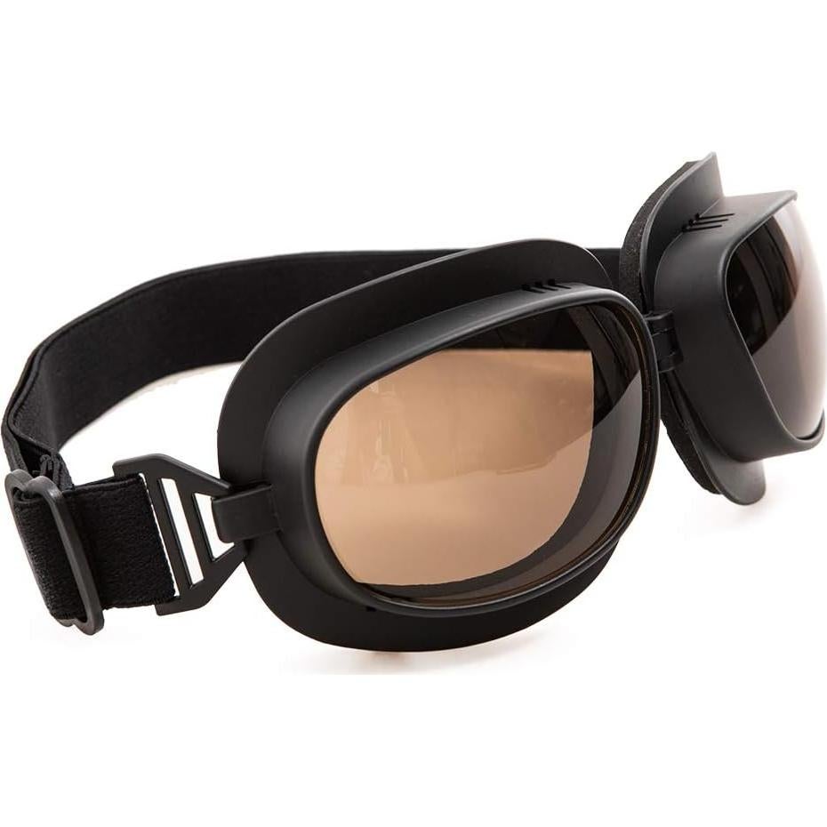 Gafas de Motocicleta Evomosa Vintage Retro para Casco