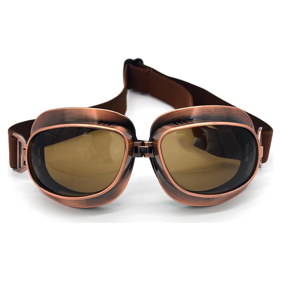 Gafas de Motocicleta Evomosa MG53 Retro Ajustables